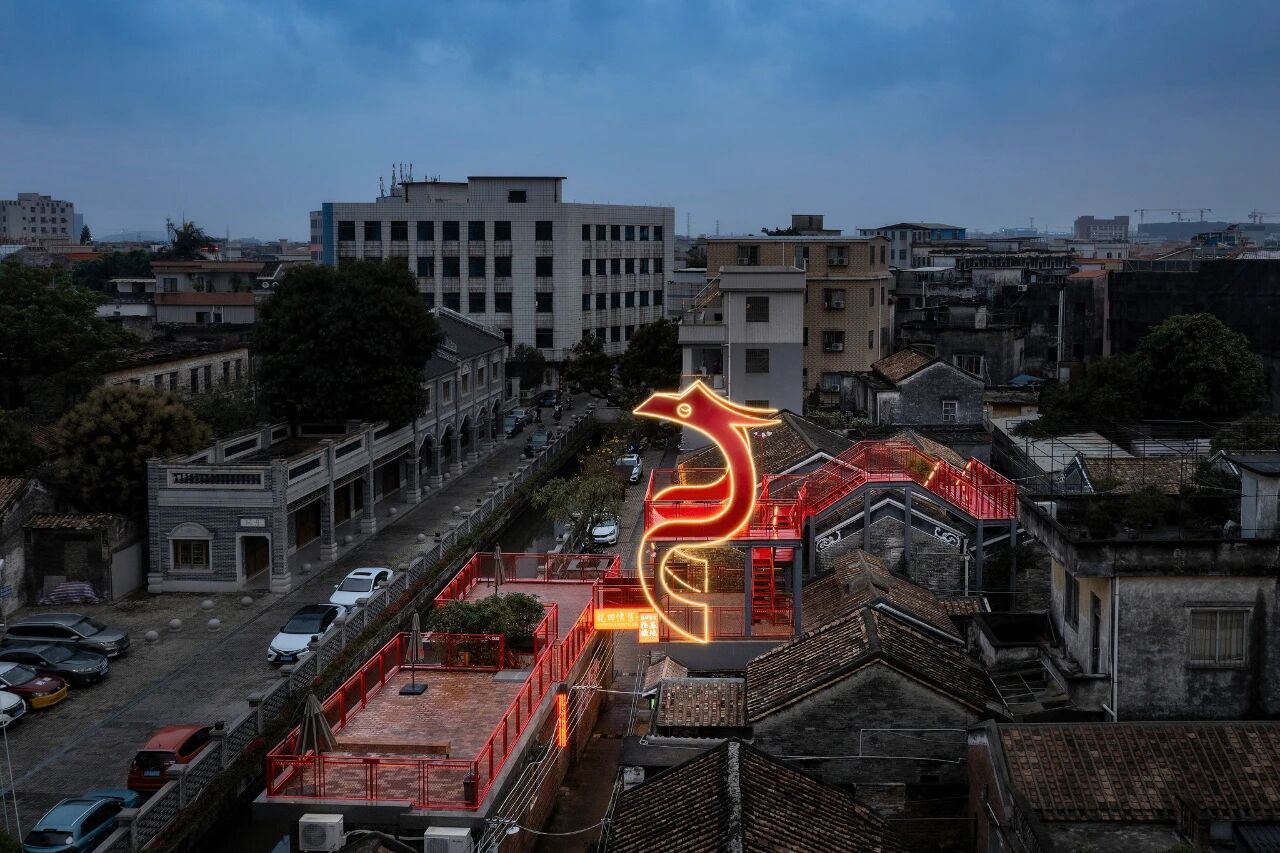 建築改造,文化館改造,古建築改造,博物館改造,佛山順德龍田龜苓膏文化體驗館,佛山順德,茶飲店設計,茶飲店設計案例,茶飲店設計方案,拒絕熱氣茶飲店,佛山順德,GDD深思設計