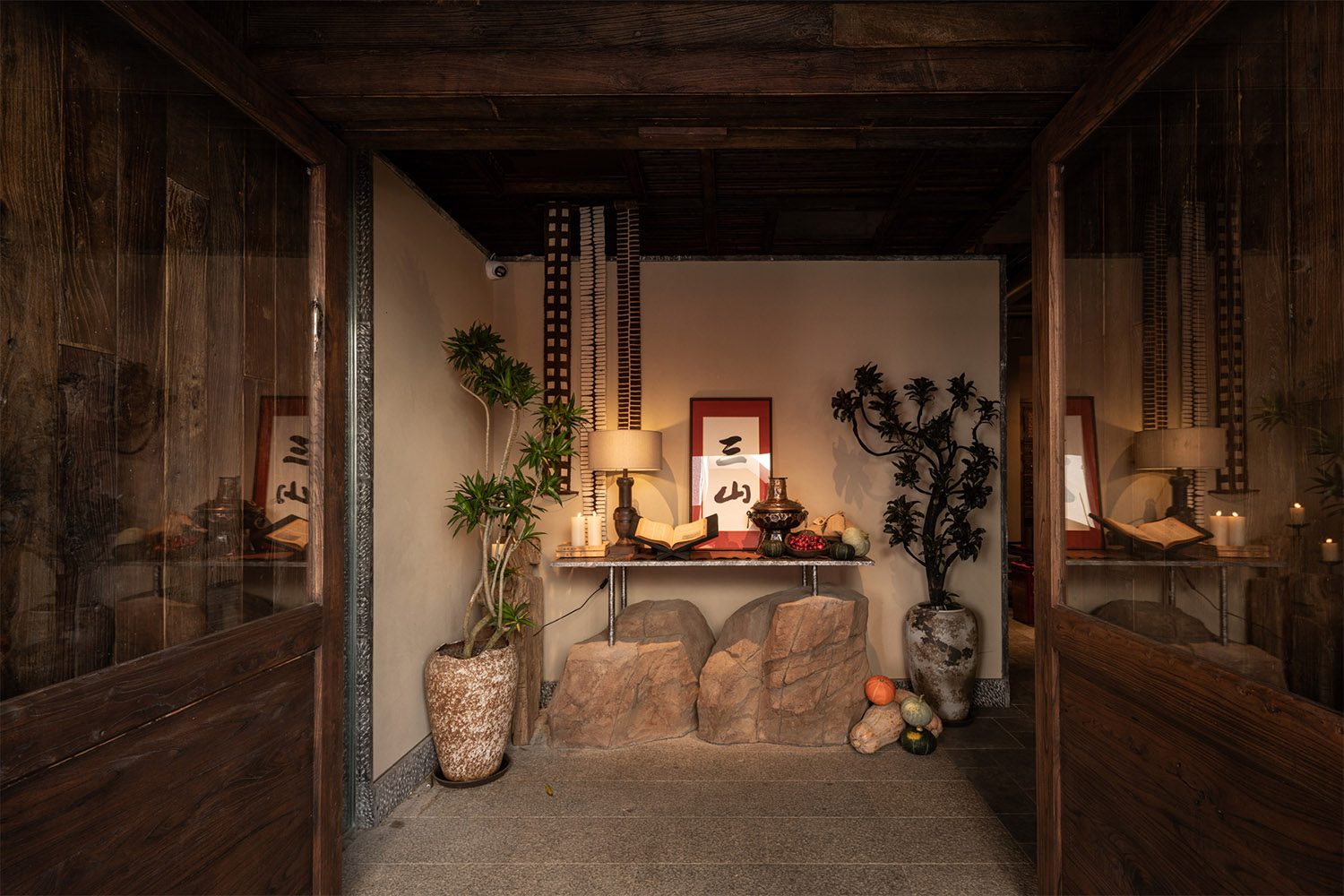 餐廳設計,火鍋店設計,傳統銅鍋涮肉餐廳,休閑餐廳設計,銅鍋涮肉火鍋店,火鍋店設計案例,火鍋店設計方案,西安三山·涮肉酒局,西安,MOS木石設計