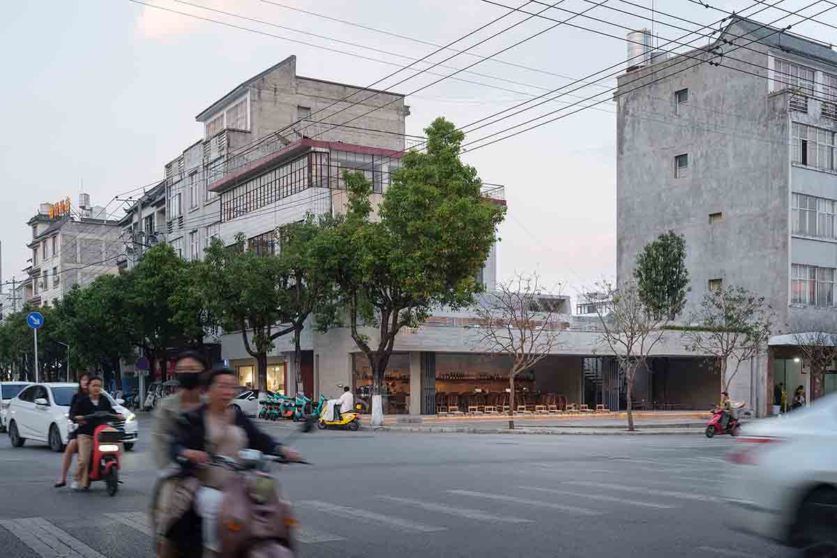 咖啡店設計,咖啡店設計案例,咖啡店裝修,咖啡店設計方案,街邊咖啡店,開放式咖啡店,建築改造,雲南保山希音咖啡·感官研究社,雲南保山,拾號建築