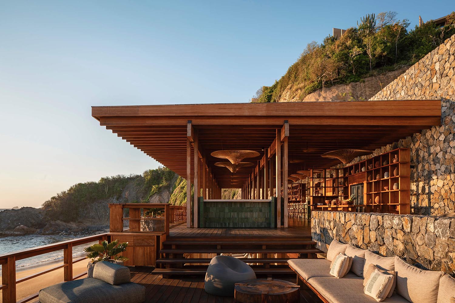 Esrawe Studio,餐廳設計,休閑餐廳設計,Huber Design Studio,墨西哥,極簡風格餐廳,四季酒店