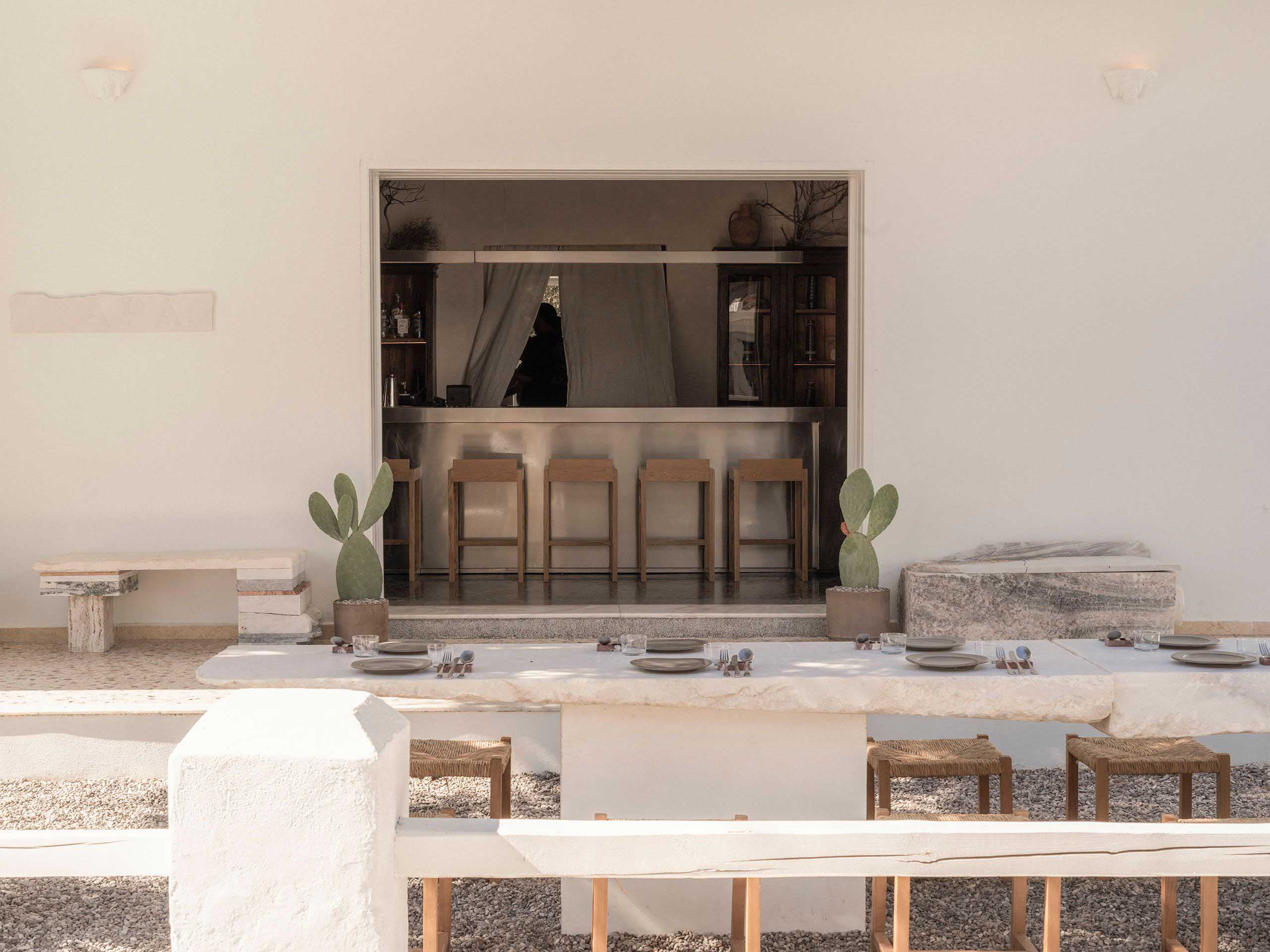 YAPA Antiparos,餐廳設計,休閑餐廳設計,YAPA Antiparos,希臘,極簡風格餐廳