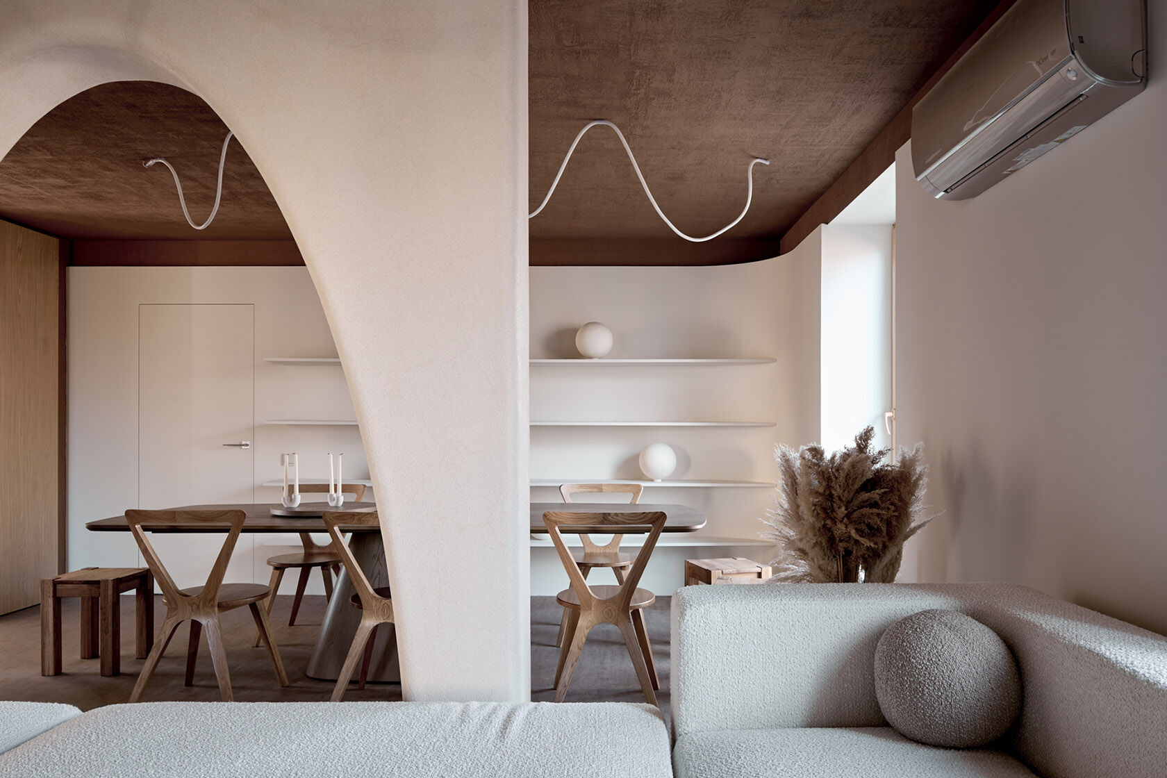 SHKAF architects,住宅設計,住宅設計案例,俄羅斯,莫斯科,極簡風格住宅設計,微水泥,極簡主義,住宅改造