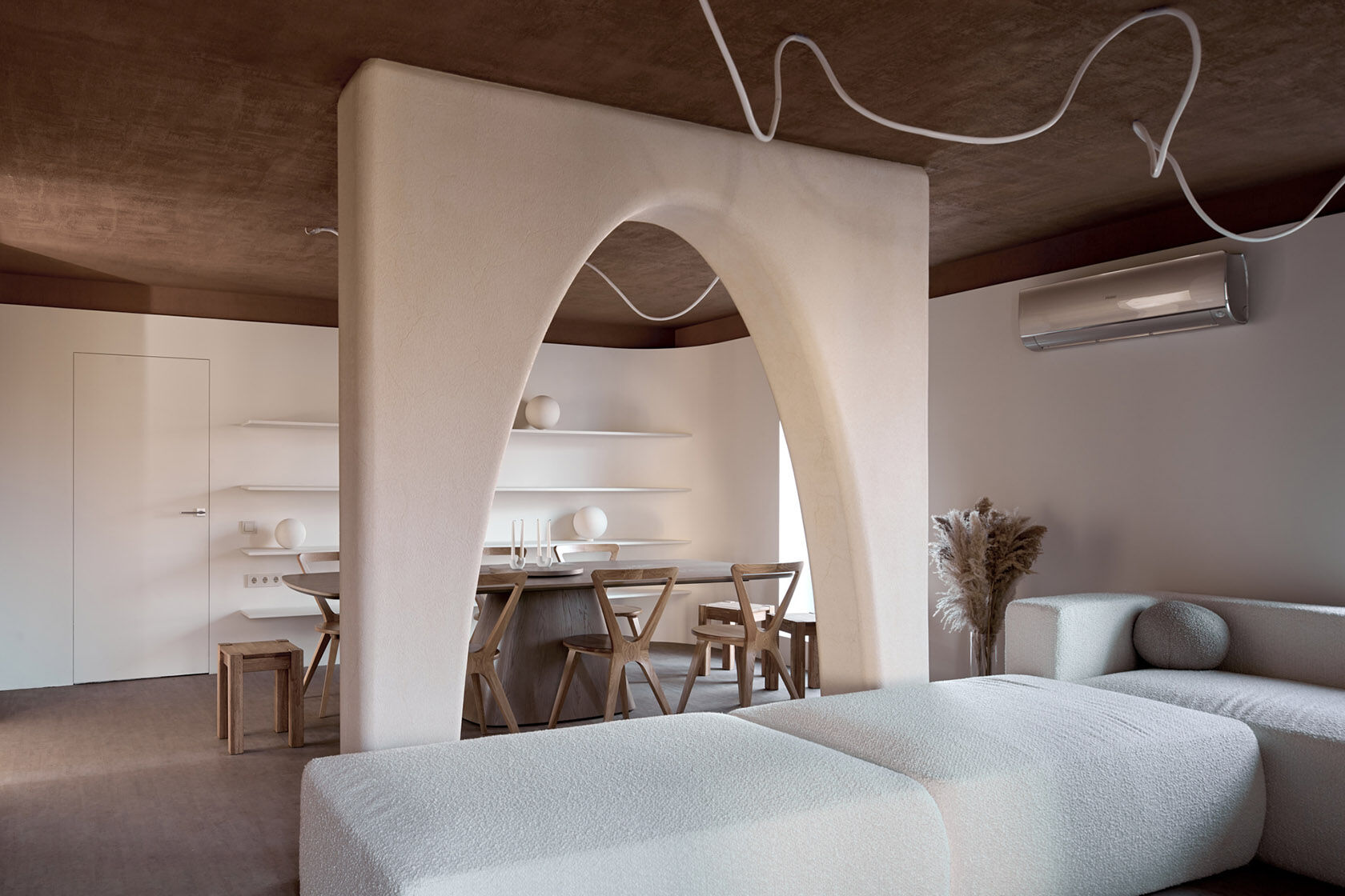 SHKAF architects,住宅設計,住宅設計案例,俄羅斯,莫斯科,極簡風格住宅設計,微水泥,極簡主義,住宅改造