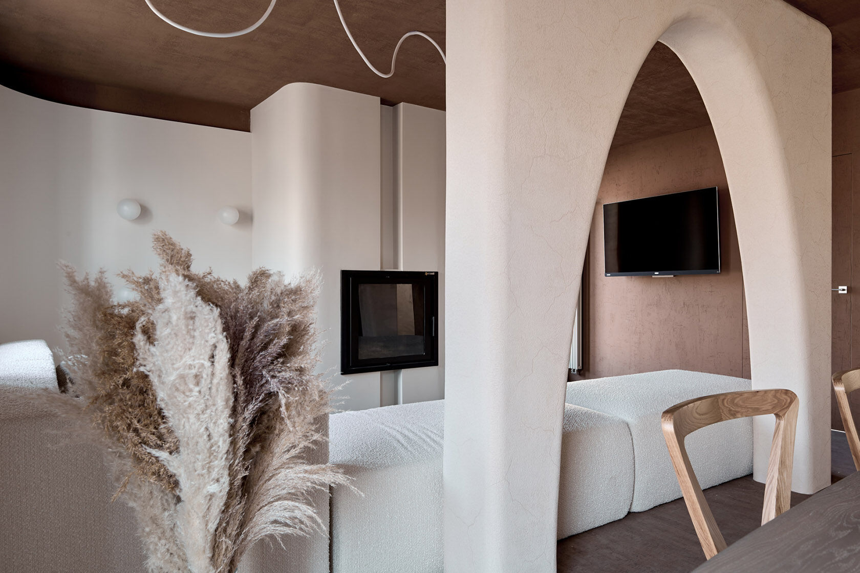 SHKAF architects,住宅設計,住宅設計案例,俄羅斯,莫斯科,極簡風格住宅設計,微水泥,極簡主義,住宅改造